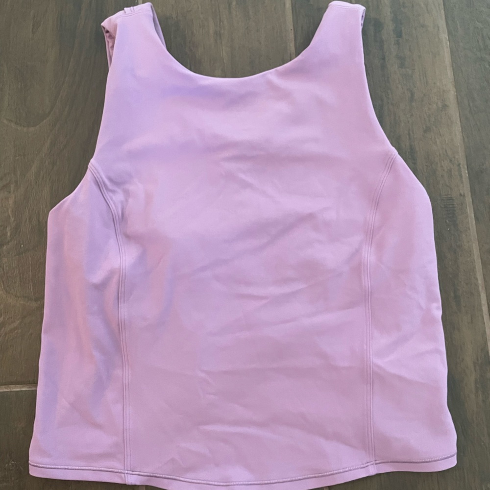 Lululemon nulu tank cropped